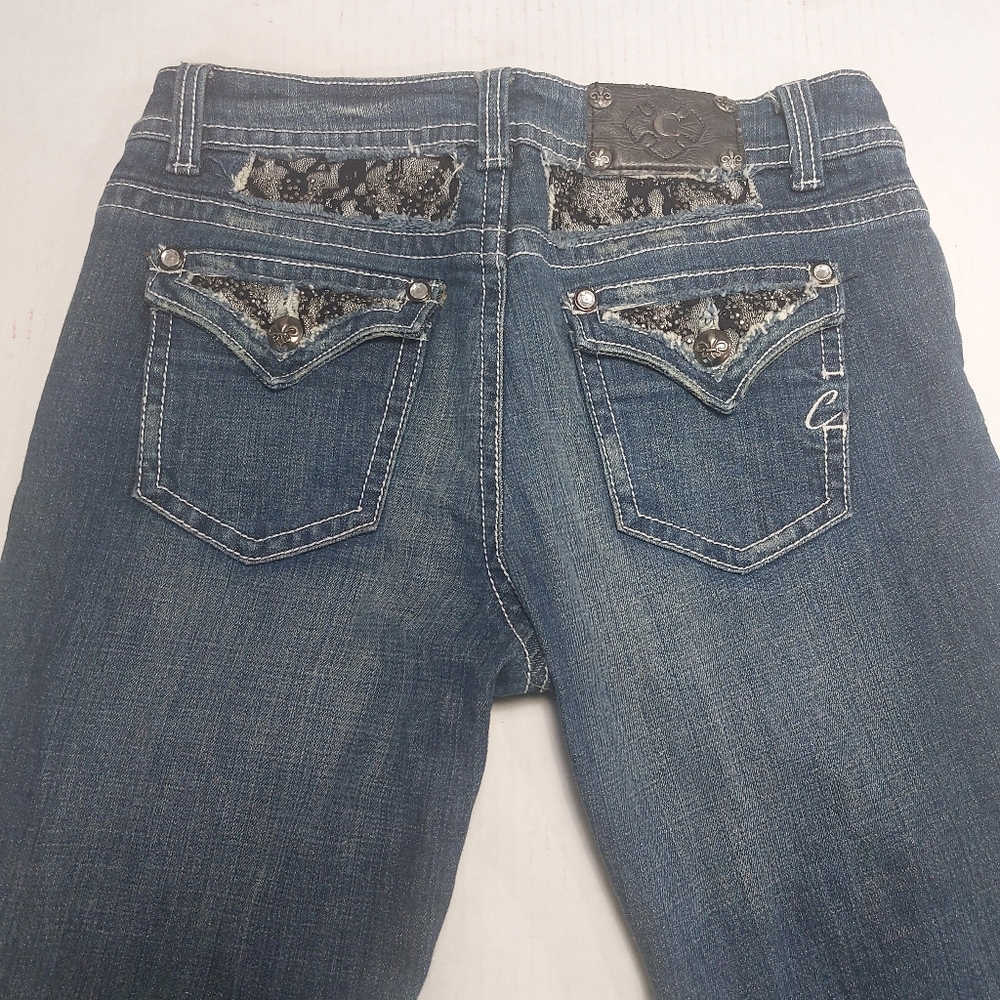 Cartise Women's Denim Jeans Size 12 - Picture 8 of 16